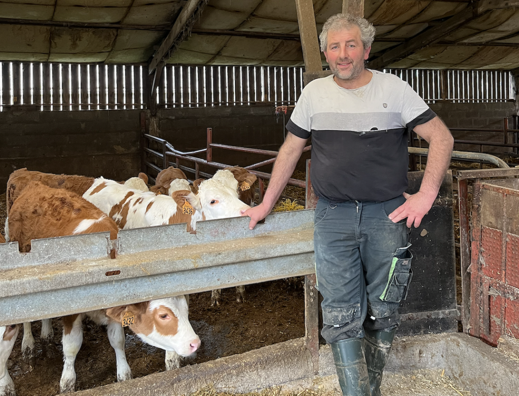 Photo de Vincent Piveteau, éleveur en Vendée (85)