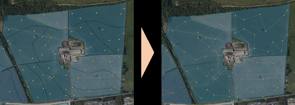 photo d'échantillonnage de sols ReGeneration